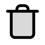 Trash 1 SVG Icon